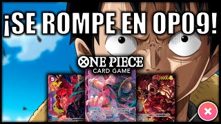 DECK PROFILE LUFFY MORADO OP09  ONE PIECE CARD GAME en Español [upl. by Whit]