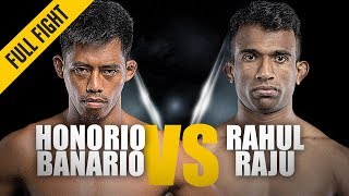 ONE Full Fight  Honorio Banario vs Rahul Raju  BackAndForth Affair  November 2018 [upl. by Beka25]