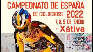 Retransmisión Campeonato España de Ciclocross Xátiva 2022  Domingo [upl. by Demy]