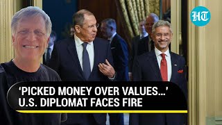 Former US Envoy To Russia Roasted For Questioning Jaishankar’s Moscow Visit  Watch [upl. by Evangelist77]