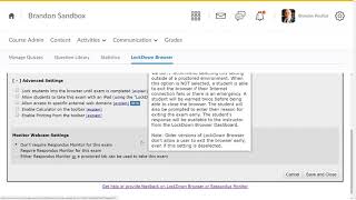 D2L  Respondus LockDown Browser [upl. by English]