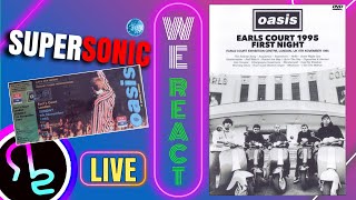 We React To Oasis  Supersonic Live at Earls Court 1995 [upl. by Oniotna]