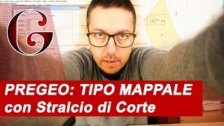 PREGEO 10 Tipo Mappale con Stralcio di Corte [upl. by Bara375]