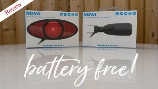 Bike Lights that NEVER Run Out Reelight NOVA Battery Free Lights [upl. by Lysander]