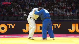 Teddy RINER vs Inal TASOEV  FINAL 100 World Judo Championships  Doha 2023 [upl. by Elicec]