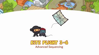 Puzzles Level 36  CodeSpark Academy learn Advanced Sequencing in Kite Plight  Gameplay Tutorials [upl. by Scharf870]