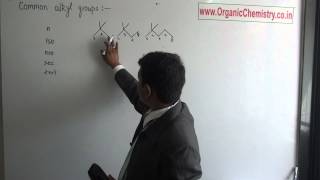 Common alkyl groups [upl. by Einatsed403]