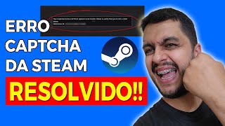 Como corrigir o erro CAPTCHA da Steam que não funciona  RESOLVIDO [upl. by Oeramed]