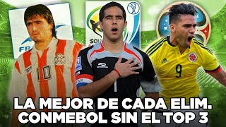 La MEJOR SELECCIÓN NO CAMPEONA MUNDIAL de CADA ELIMINATORIA CONMEBOL [upl. by Mcdougall]