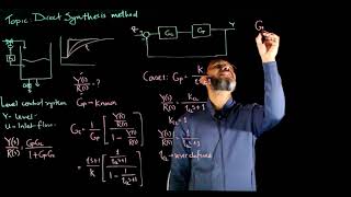 Direct synthesis method part 1  First order model [upl. by Lelah]