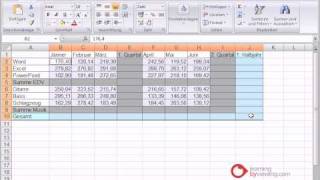 Excel Tutorial Gliederung [upl. by Ethyl686]