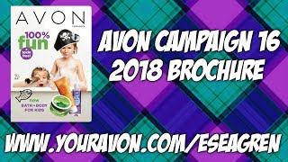 Avon Campaign 16 2018 Brochure [upl. by Kreda]