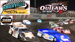 World Of Outlaws 24  Outlaw Late Models  Knoxville Raceway [upl. by Yvor991]