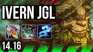 IVERN vs JARVAN IV JGL  71 winrate 2224  EUW Master  1416 [upl. by Eidassac]