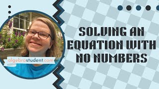 25Second Tip Solving for a Variable in Algebra [upl. by Ephram]