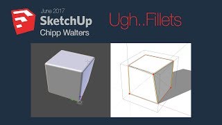 SketchUp Fillet Woes [upl. by Lula]