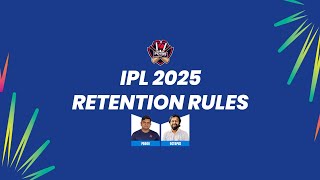 IPL 2025 retention Rulespdoggspeaks [upl. by Pirali]