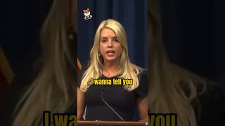 Pam Bondi SENDS clear message attorneygeneral politicalnews [upl. by Elacsap444]