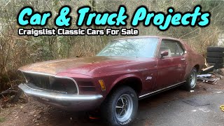 10 Vintage Car Projects Worth Your Investment Classic Cars For Sale In The 2000s [upl. by Bricker]