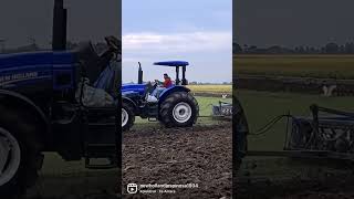 New Holland TS6140 en Acción con Rastra Baldan en Babahoyo [upl. by Jeffries]