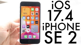 iOS 174 On iPhone SE 2020 Review [upl. by Aihsekel]