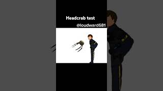 Hl2 Headcrab test Drawing cartons 2 animation [upl. by Lehctim]