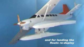 Tigerfish Aviation  Retracting Amphibious Pontoon Technology [upl. by Ailadi]