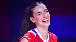 Lucille Gicquel ALL best points in VNL part 2  Volleyball Nations League 2024 [upl. by Aynas]