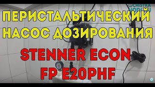 Перистальтический насос дозирования Stenner Econ FP E20PHF [upl. by Brenza376]