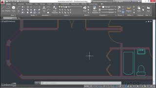 AutoCAD Tutorial  Measuring distances and areas [upl. by Nanaj]