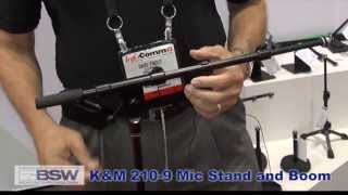 BSW Presents KampM 2109 Boom Microphone Stand [upl. by Nathanoj]