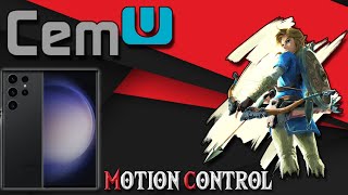 Cemu Emulator Easy Motion Controls on Android  Zelda BOTW 2024 [upl. by Dent444]