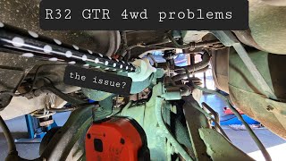 R32 GTR diagnosis of faulty Atessa4wd system [upl. by Bary]