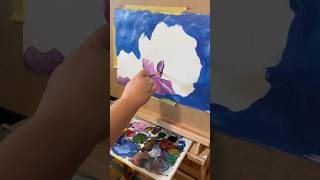 Peony painting ✨part 1 ✨ painting [upl. by Lahcar]