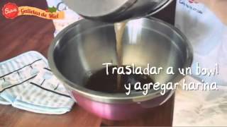 Receta galletas de miel [upl. by Cullin]