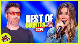 Best Country Singers on AGT 2024 [upl. by Brick533]