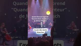 Renaud  Quand jétais chanteur de Michel Delpech [upl. by Ecneret665]