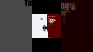 Yin and yong  shorts roblox yinyang animation [upl. by Roswald495]