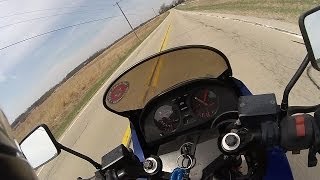 Riding a 1986 Honda Interceptor VF500F 1 [upl. by Toney]