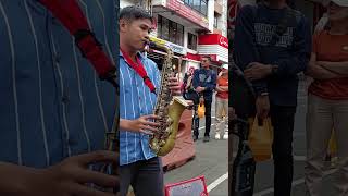 The Beatles — Hey Jude saxophone cover by Nikko Basbas Ibasan — Busker Music Philippines [upl. by Alletsirhc]