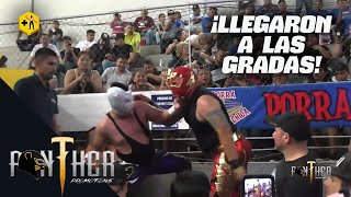 Asterisco Jr y Turok Jr vs Syrus e Imagen II  The Panther Promotions [upl. by Doxia]