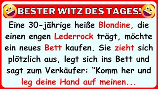 🤣 BESTER WITZ DES TAGES Eine heiße Blondine wird völlig nackt mit dem Bettverkäufer [upl. by Negiam]