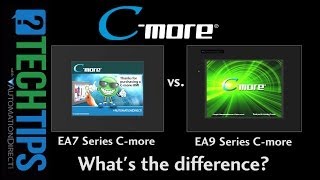 Tech Tip Cmore EA9 vs Cmore EA7  Whats the difference  from AutomationDirect [upl. by Ashman]