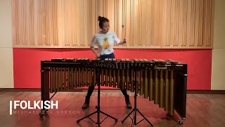 ABRSM G7 Percussion 2020 C7 Folkish  Michael Zev Gordon [upl. by Alicia714]