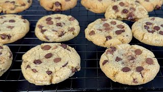 Sans Doute Les Meilleurs Cookies Classique Américains aux Pépites de Chocolat Ultra Moelleux [upl. by Erej550]