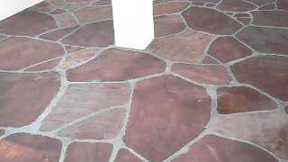 Installing A Flagstone Patio [upl. by Ashbaugh]