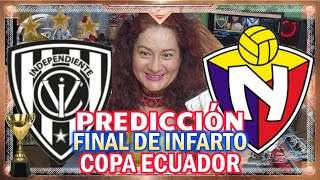 Independiente del Valle Vs Nacional FINAL 👉🏆 copaecuador pronosticos prediccionesdeportivas [upl. by Ellehcer]