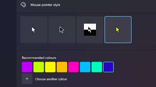 How To Customize Your Cursor  Windows 11 [upl. by Krum]