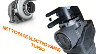 démonter et nettoyer un electrovanne turbo  cas du moteur 15 dci [upl. by Ainattirb415]