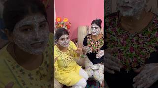 Face pack laga lo 😍 vlog trending dailyvlogs [upl. by Joete]